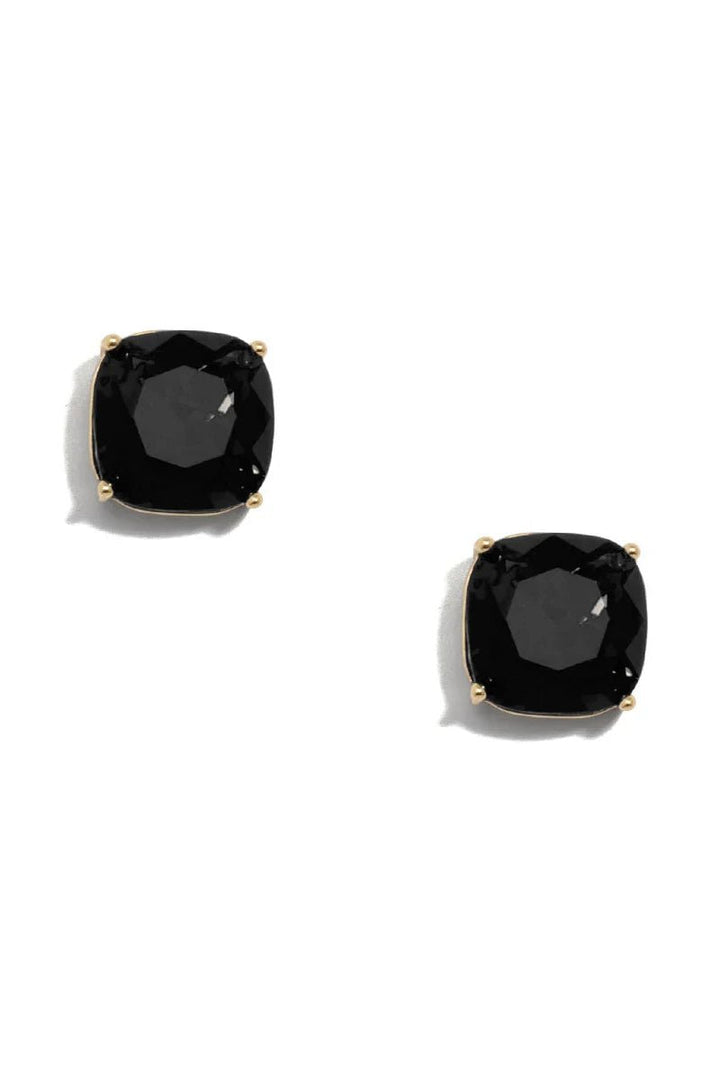 Luna Crystal Stud Earring - Lush Lemon - Women's Accessories - Zenzii - 53117261000957