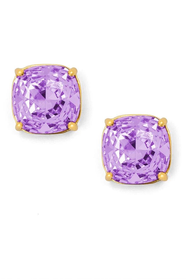 Luna Crystal Stud Earring - Lush Lemon - Women's Accessories - Zenzii - 53117261697565