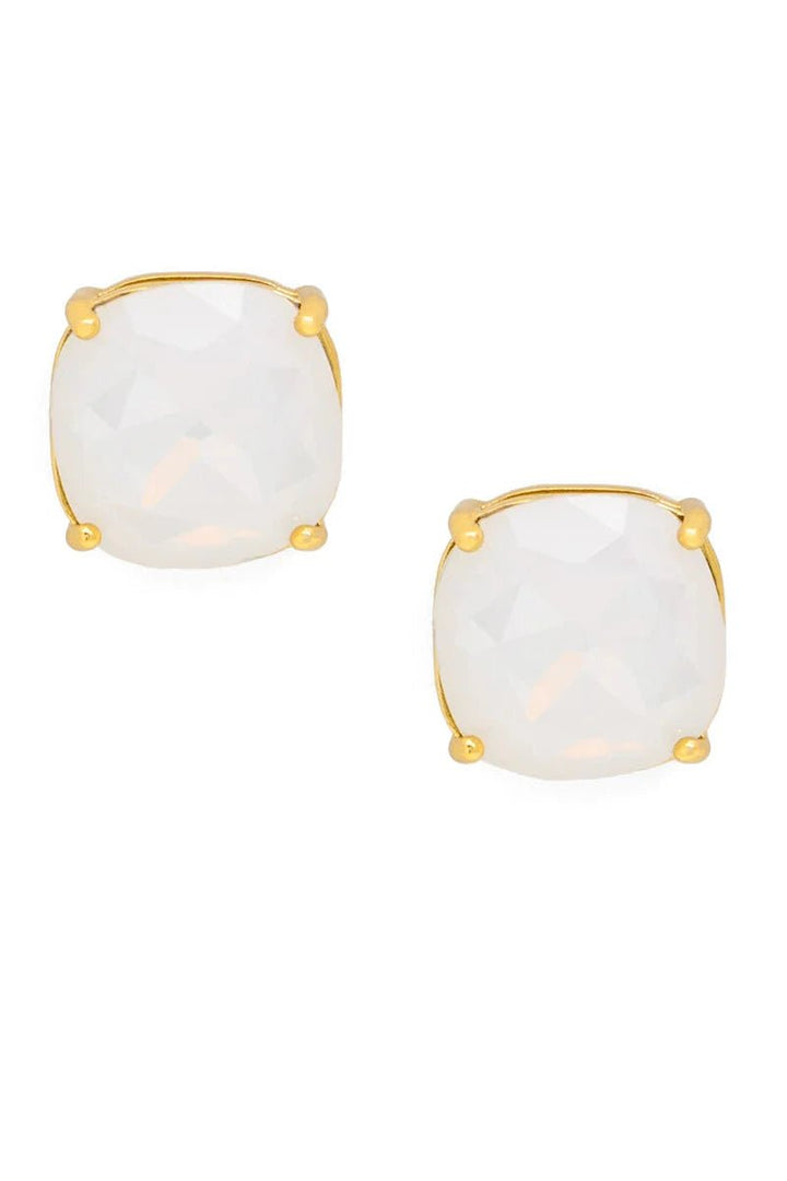 Luna Crystal Stud Earring - Lush Lemon - Women's Accessories - Zenzii - 53117262161405