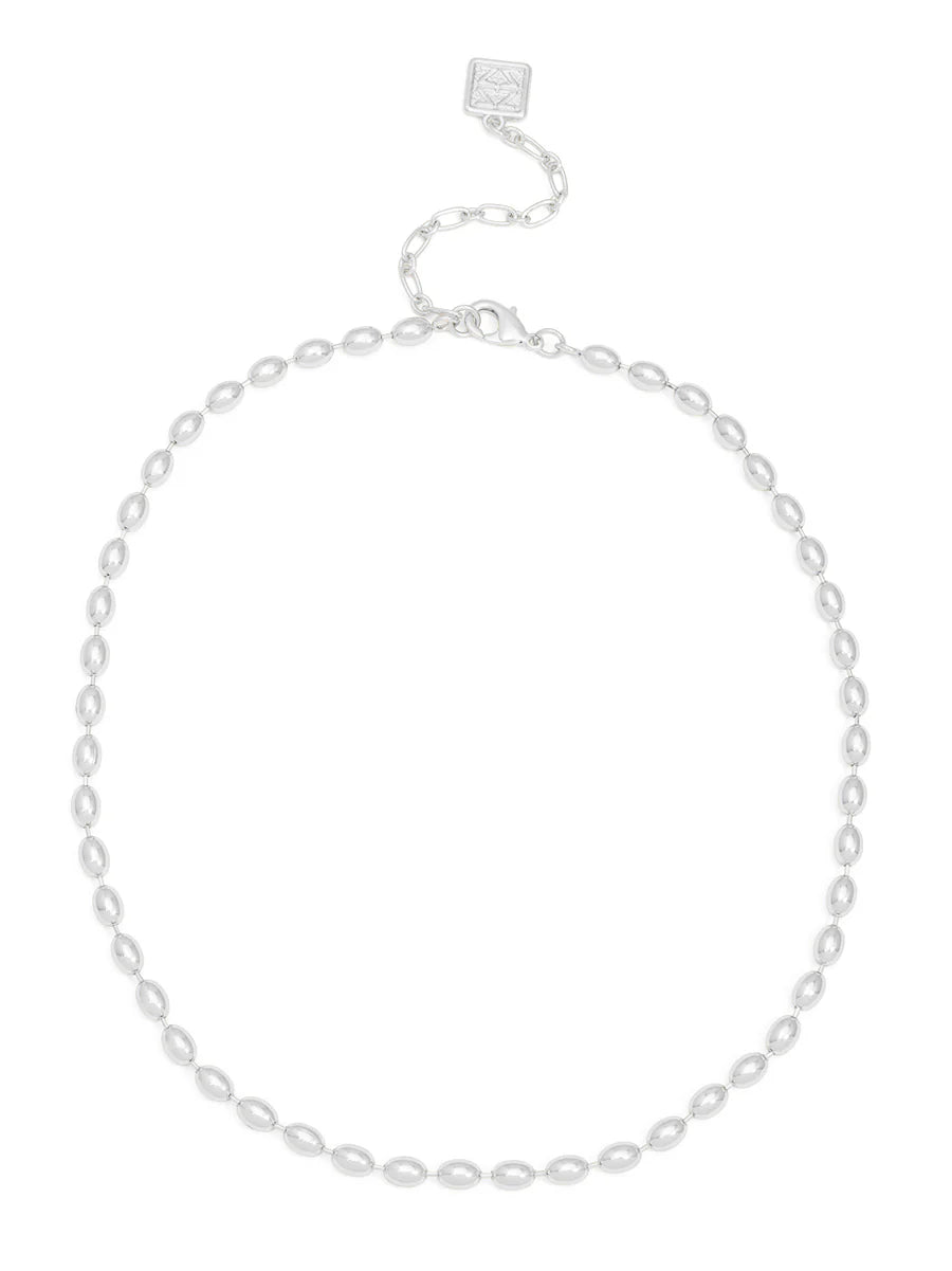 Metal Beaded Magnetic Necklace - Lush Lemon - Women's Accessories - Zenzii - 290129012
