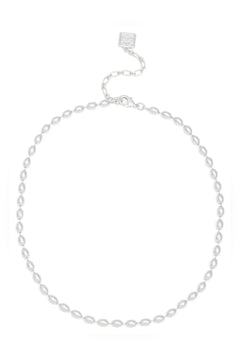 Metal Beaded Magnetic Necklace - Lush Lemon - Women&