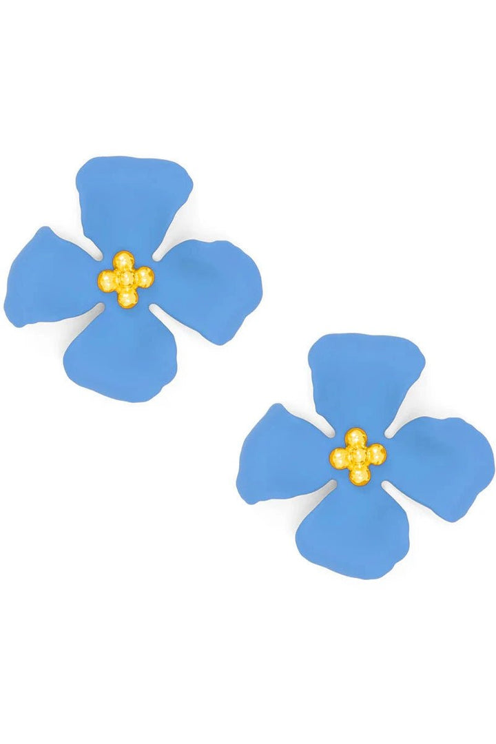 Mildred Flower Earring - Lush Lemon - Women's Accessories - Zenzii - 54838341210397
