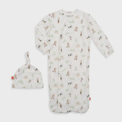 Mother Goose Magnetic Gown &amp; Hat - Lush Lemon - Children&