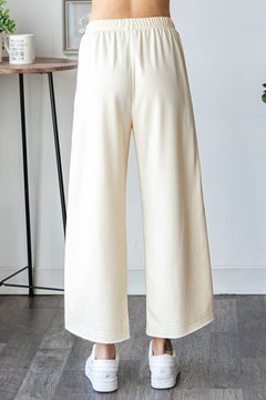 Multi Stripe Trim Relaxed Set - Lush Lemon - Women&