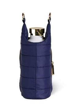 Navy Blue Matte HydroBag® W/Navy/Gold Strap - Lush Lemon - Women&