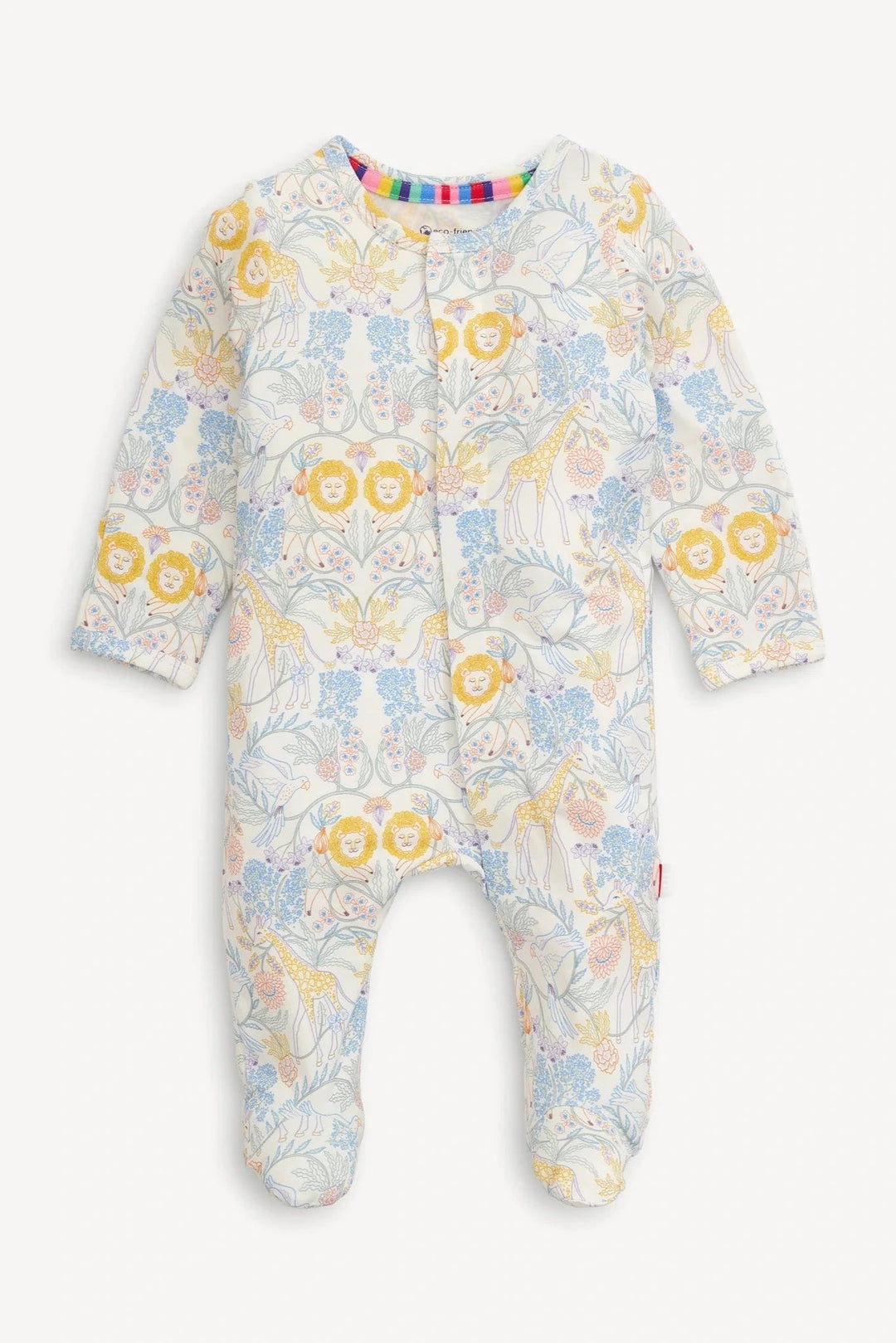 Nikki Menagerie Magnetic Footie - Lush Lemon - Children's Clothing - Magnetic Me - 840405233562
