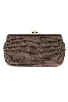 Nonna Straw Clutch - Lush Lemon - Women&