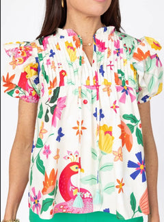 Nora Top - Lush Lemon - Women&