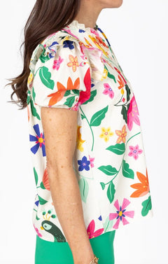 Nora Top - Lush Lemon - Women&