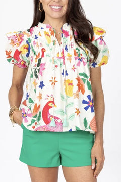 Nora Top - Lush Lemon - Women&