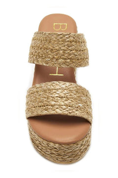 Ocean Ave Platform Sandal - Lush Lemon - Women&
