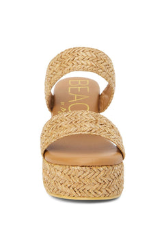 Ocean Ave Platform Sandal - Lush Lemon - Women&