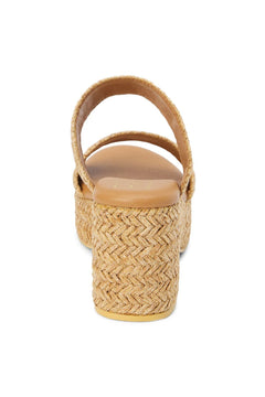 Ocean Ave Platform Sandal - Lush Lemon - Women&
