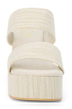 Ocean Ave Platform Sandal - Lush Lemon - Women&