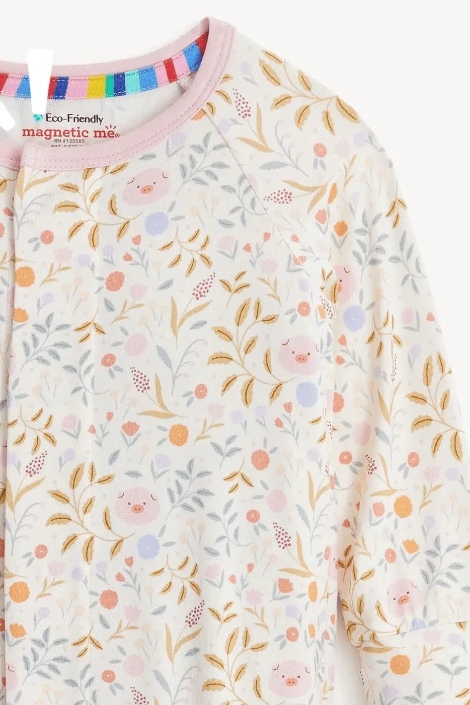 Oinklet Magnetic Convertible Coverall - Lush Lemon - Children's Clothing - Magnetic Me - 840524513781
