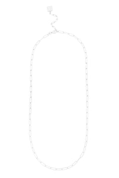 Paperclip Link Long Necklace - Lush Lemon - Women&