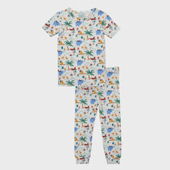 Party Safari Toddler Pajama - Lush Lemon - Children&