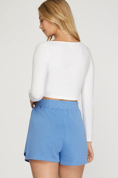Pearl Knit Skort &amp; Top Set - Lush Lemon - Women&