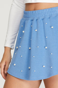 Pearl Knit Skort &amp; Top Set - Lush Lemon - Women&