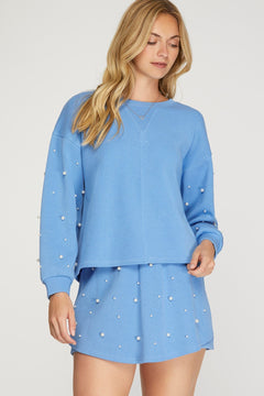 Pearl Knit Skort &amp; Top Set - Lush Lemon - Women&