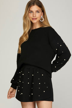 Pearl Knit Skort &amp; Top Set - Lush Lemon - Women&