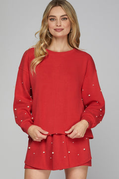 Pearl Knit Skort &amp; Top Set - Lush Lemon - Women&