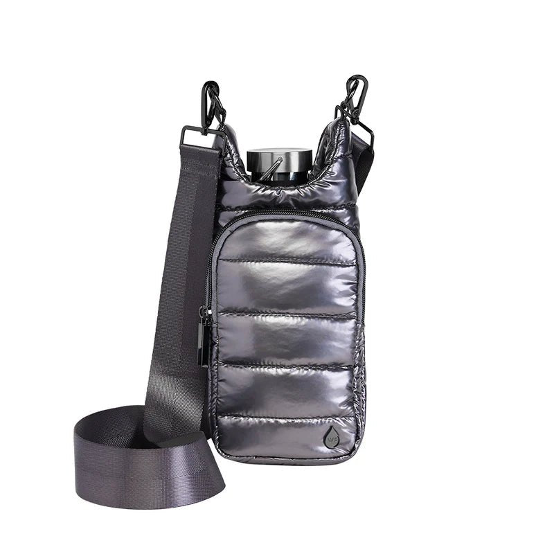 Pewter Glossy HydroBag® W/Solid Strap - Lush Lemon - Women's Accessories - WanderFull - 