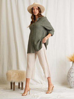Picnic Linen Beige - Lush Lemon - Women&