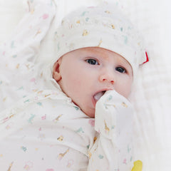 Pink Little Bitty Pretty One Modal Magnetic Gown + Hat Set - Lush Lemon - Children&