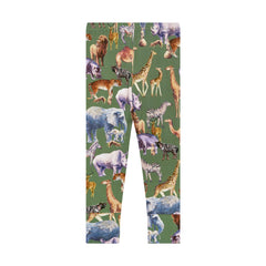 Posh Safari Short Sleeve Pajama - Lush Lemon - Children&