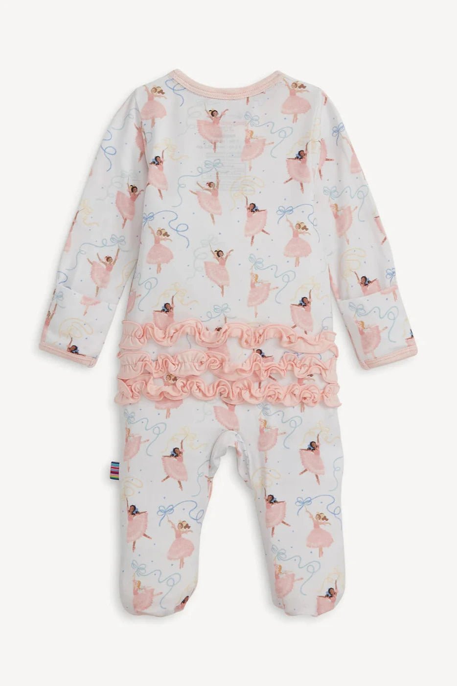 Pretty Plies Modal Magnetic Footie - Lush Lemon - Children's Clothing - Magnetic Me - 840405265389