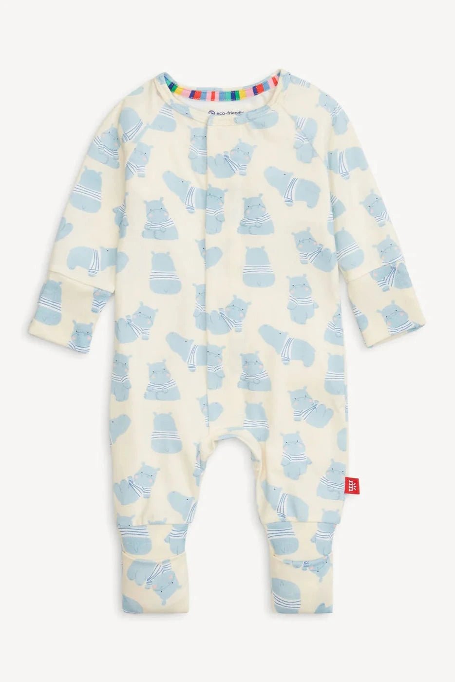 Pudgemuffin Modal Magnetic Convertible Coverall - Lush Lemon - Children's Clothing - Magnetic Me - 840405248030
