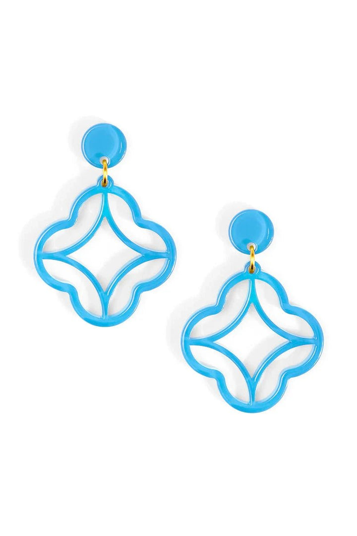 Quinn Stud Drop Earring - Lush Lemon - Women's Accessories - Zenzii - 39539371004061