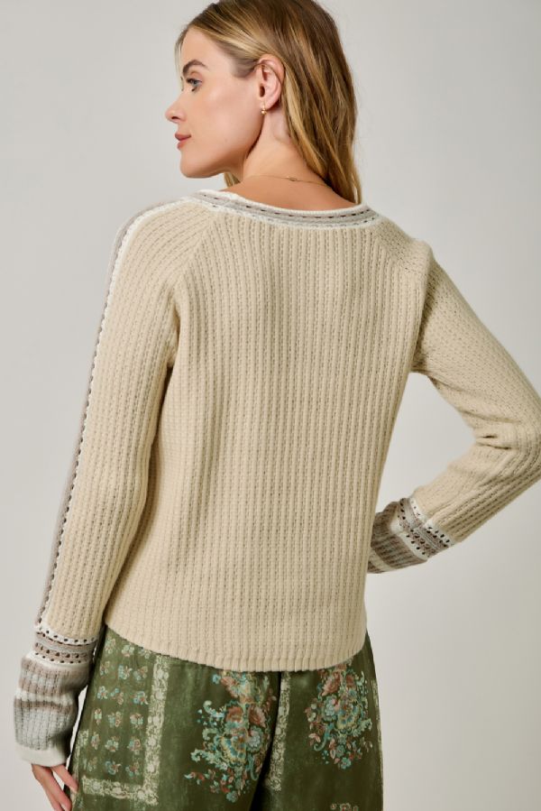 Raglan Sleeve Sweater Top - Lush Lemon - Women's Clothing - Mystree - 85988981079517