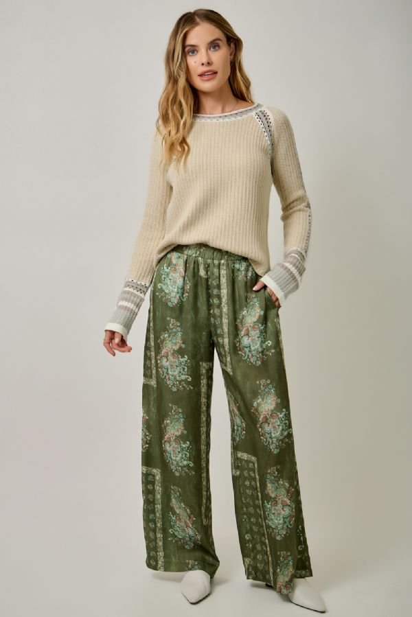 Raglan Sleeve Sweater Top - Lush Lemon - Women's Clothing - Mystree - 85988981079517
