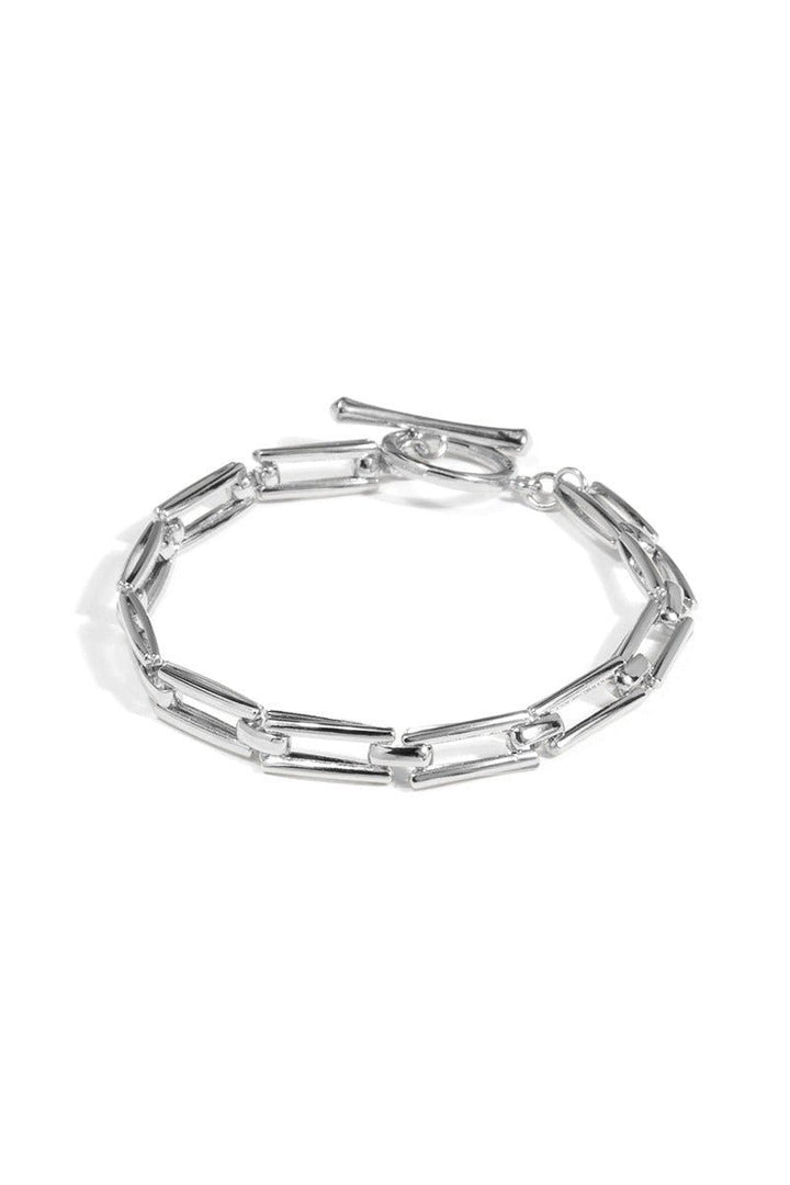 Rectangle Chain Toggle Bracelet - Lush Lemon - Women's Accessories - Rho - 13705131156893