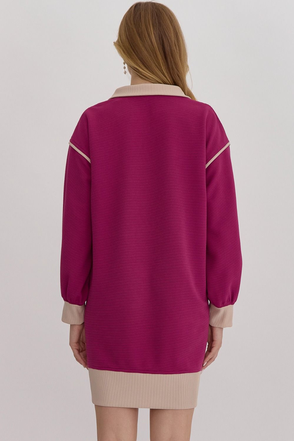 ribbed zip up dress Ribbed Zip up Hoodie Maxi Dress