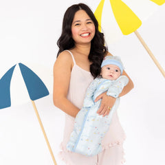 Sail-Ebrate Good Times Magnetic Gown &amp; Hat - Lush Lemon - Children&