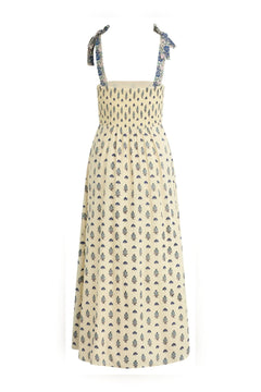 Santa Barbara Bluebell Dress - Lush Lemon - Women&