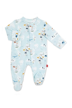 Sea The World Magnetic Footie - Lush Lemon - Children&