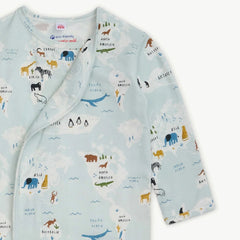 Sea the World Modal Magnetic Gown + Hat Set - Lush Lemon - Children&