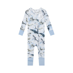 Sharkly Convertible Footie - Lush Lemon - Children&