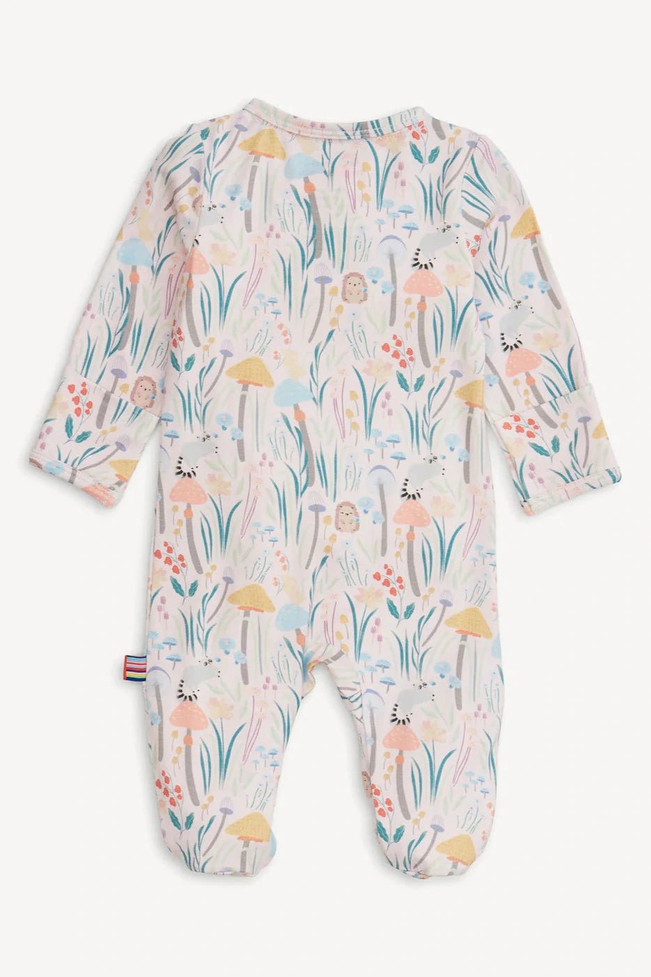 Shrooms & Bloom Modal Magnetic Footie - Lush Lemon - Children's Clothing - Magnetic Me - 840405254208