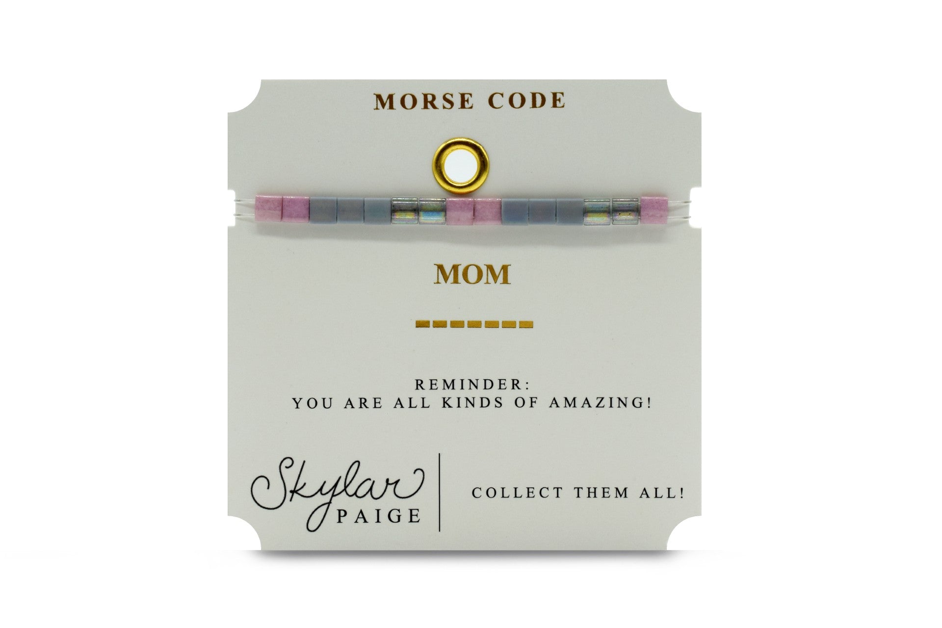 Skylar Paige Morse Code Bracelet - Skylar Paige - Lush Lemon