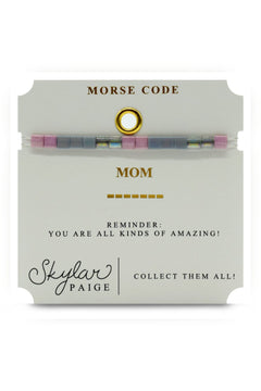 Skylar Paige Morse Code Bracelet - Lush Lemon - Women&
