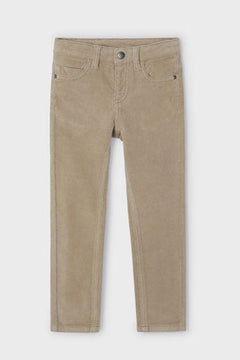 Slim Fit Corduroy Pants - Lush Lemon - Children&