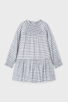 Smocked Tiered Printed Dress - Lush Lemon - Children&