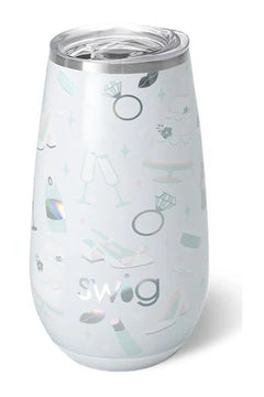 Stemless Flute 6oz - Lush Lemon - Gift - Swig Life - 840240430430
