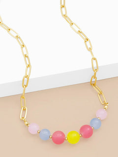 Sydney Collar Necklace - Lush Lemon - Women&