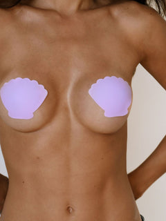 The Shell Reusable Nipple Cover - Lush Lemon - Women&